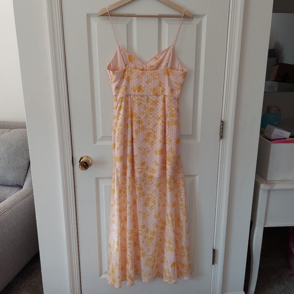 Significant Other SO Pineapple Palm Clip Dot Cutout Angelina Dress US Size 6 - Picture 3 of 4